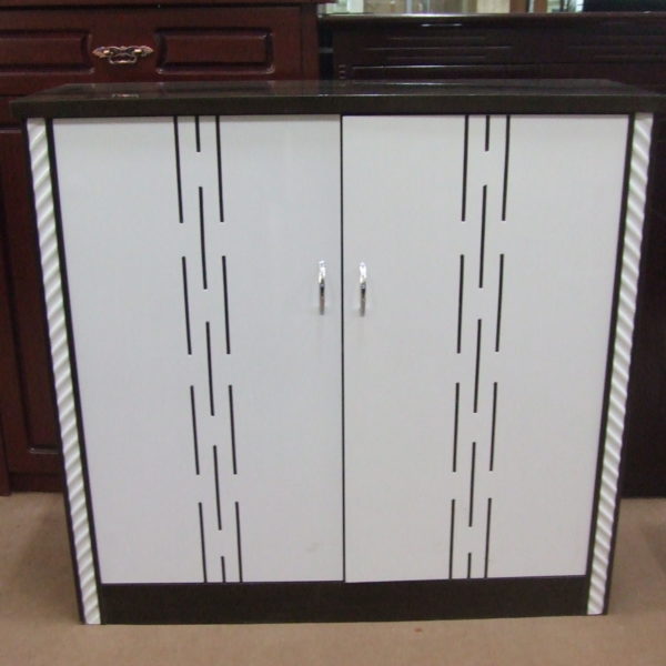 SHOE RACK-D70(BLACK & WHITE)